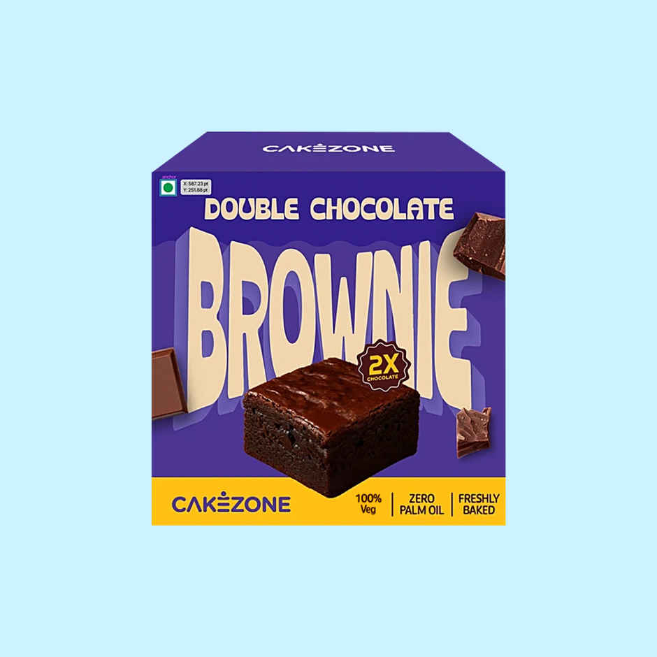 CakeZone Double Chocolate Brownie Combo 