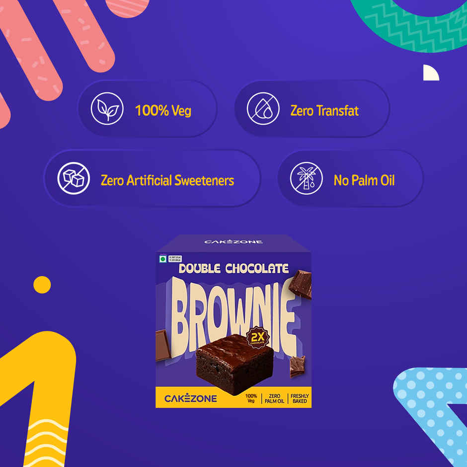 CakeZone Double Chocolate Brownie