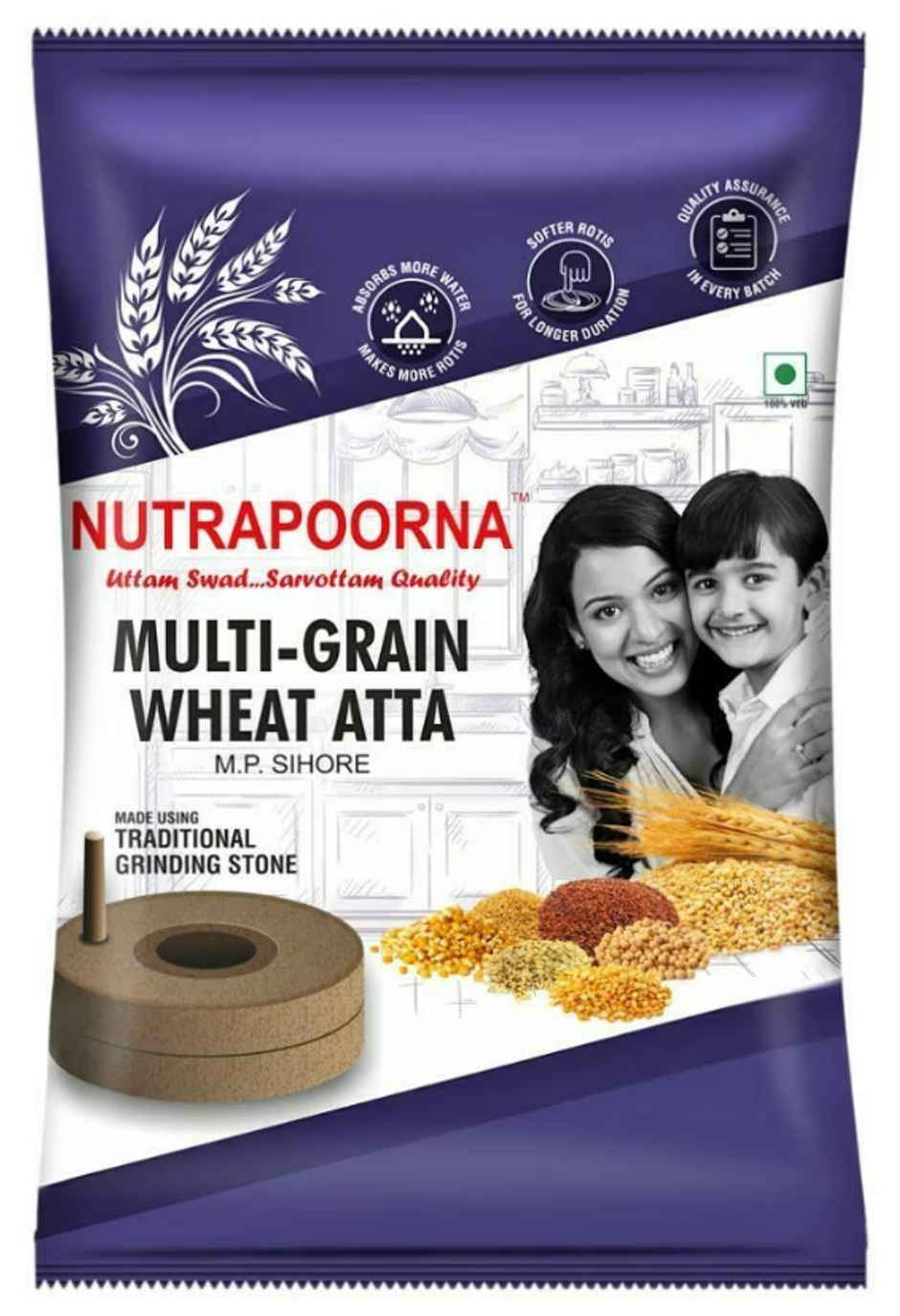 Nutrapoorna Multigrain Wheat Atta