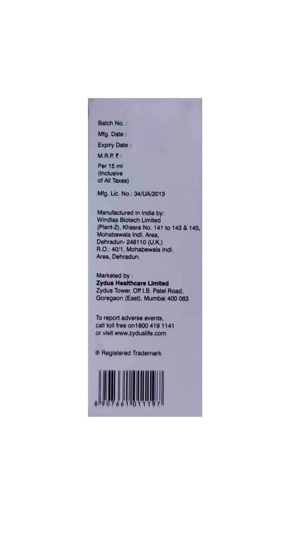 Nasoclear Cold-AF Oral Drop