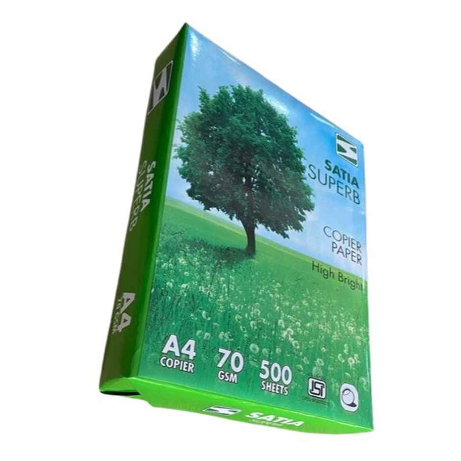 Satia A4 Copier Paper 70 Gsm, 500 Sheets