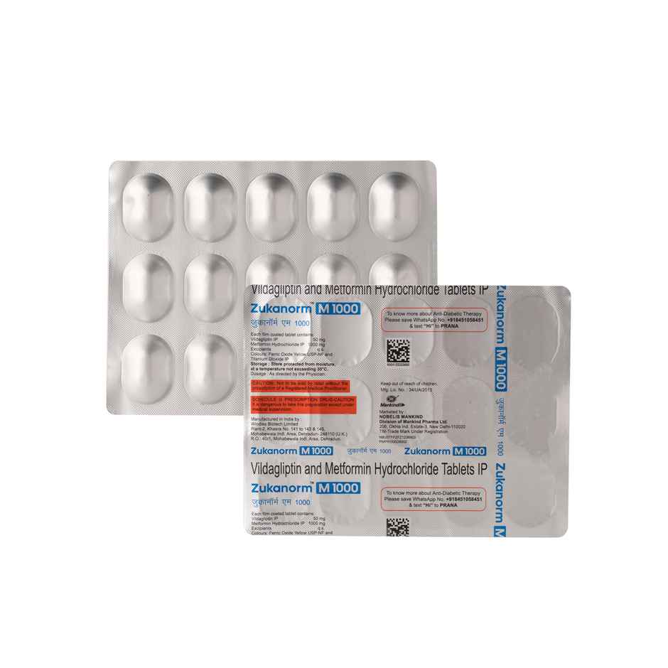 Zukanorm M 1000 Tablet