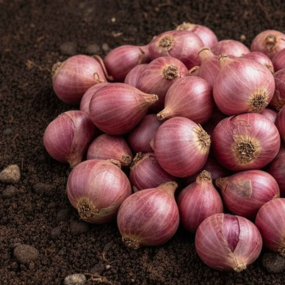Organically Grown Sambar Onion