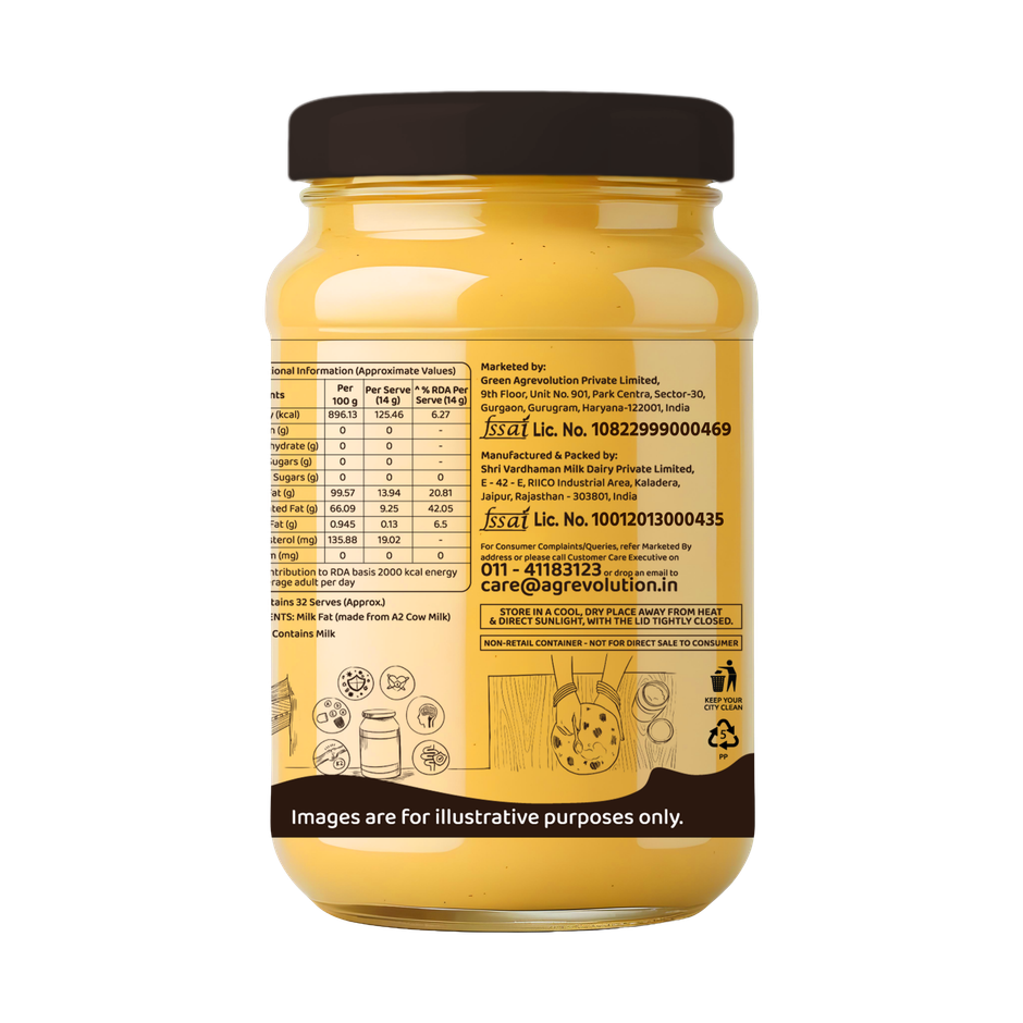 DeHaat HF A2 Gir Cow Ghee | Pure & Traditional