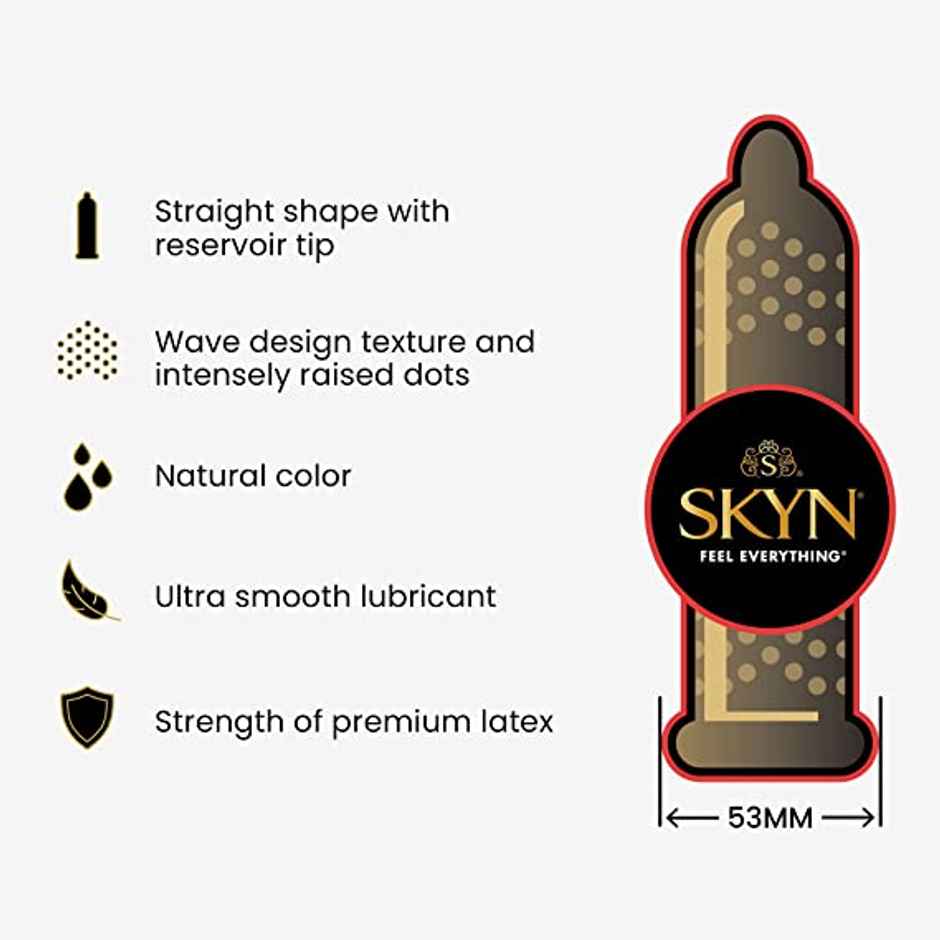SKYN Intense Super Dotted Condoms for Her - Latex Free