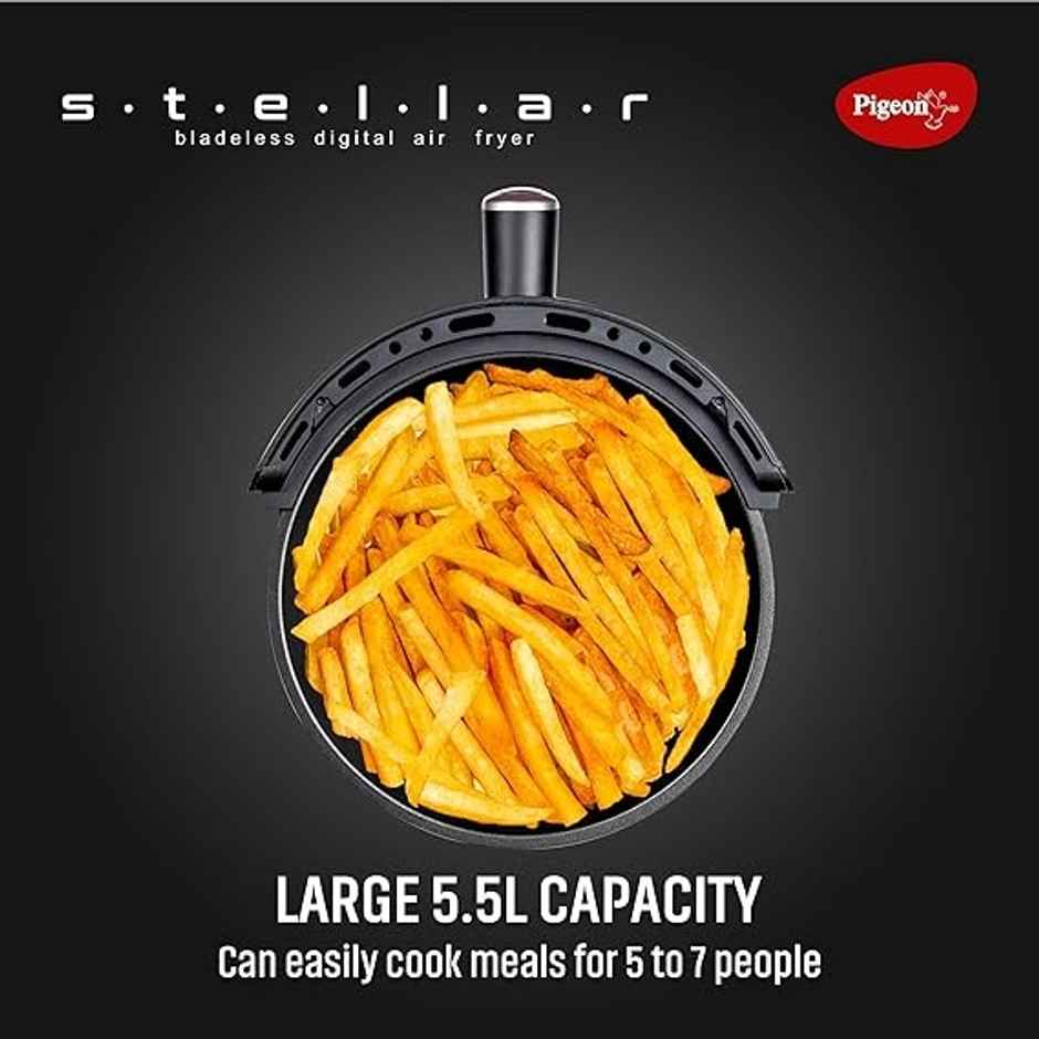 Pigeon Healthifry+ Stellar 5.5L Airfryer