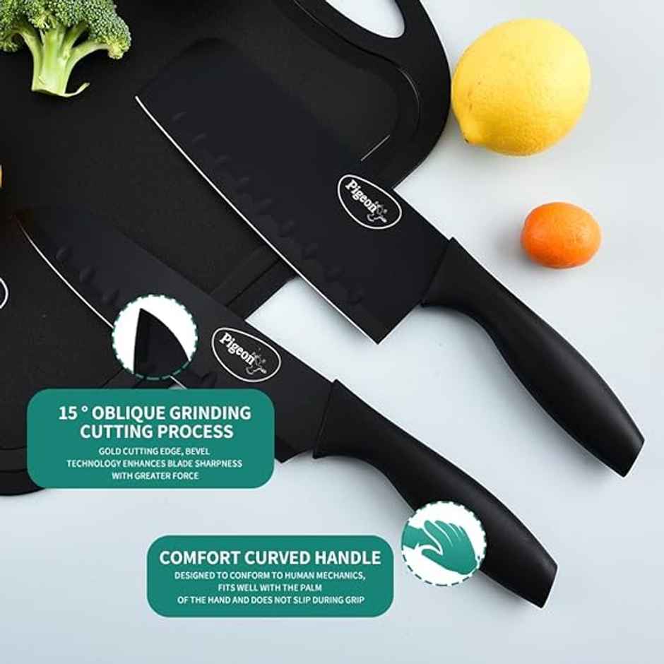 Pigeon Edge Carbon Knife Set 7Pcs