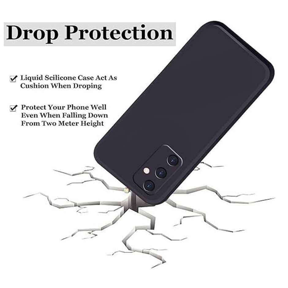 Artistque Case for Samsung Galaxy A55 5g Back Cover - Plain Liquid Silicone Case