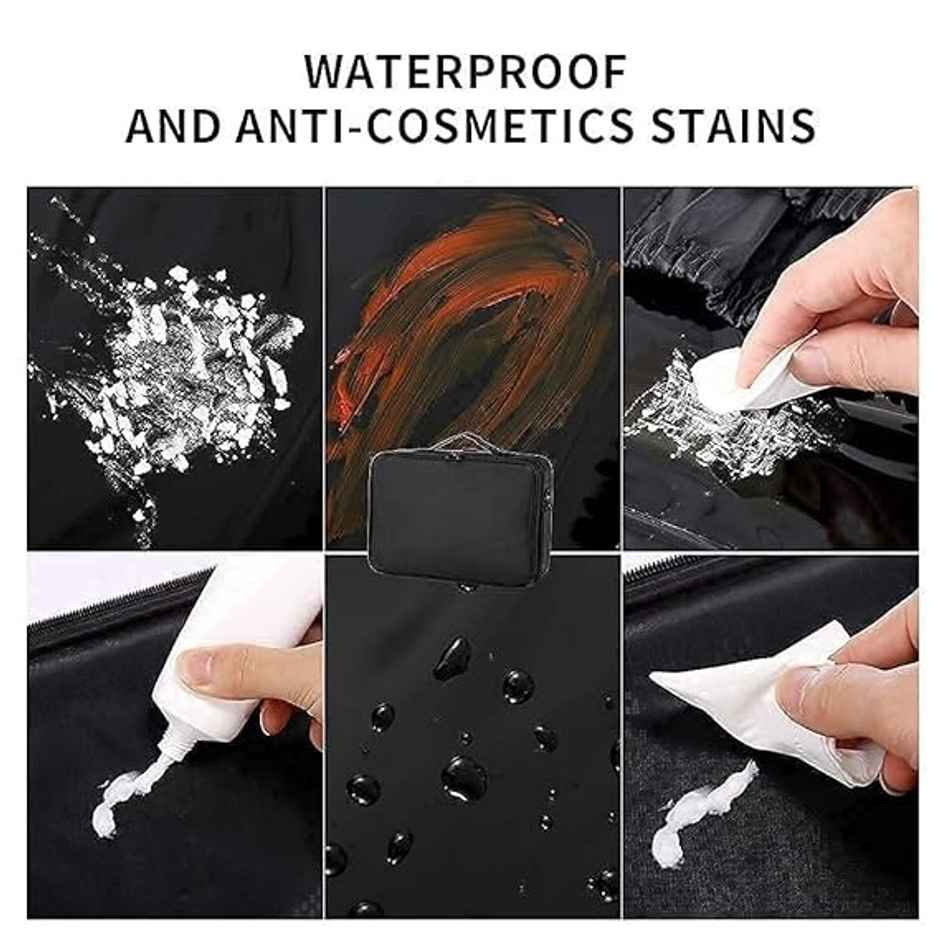 MAKEUP BY SITI Travel Makeup Bag With Led Mirror - Black