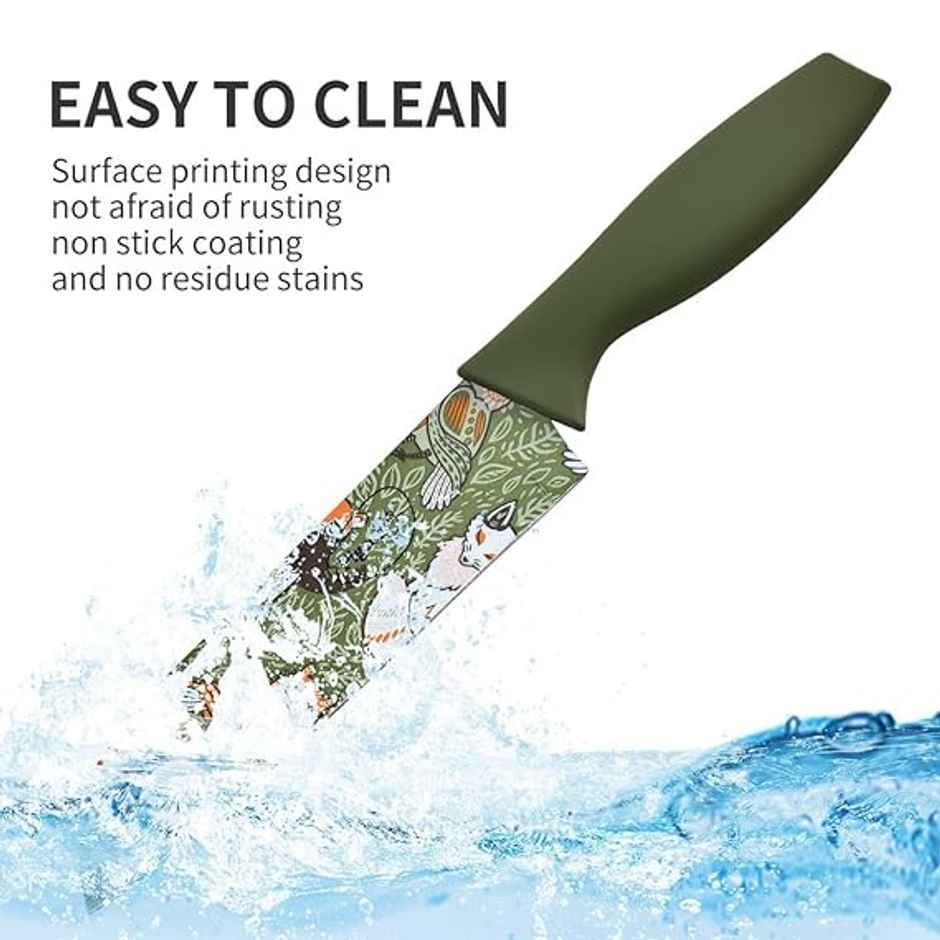 Pigeon Edge Printed Ss Knife Set 6 Inch