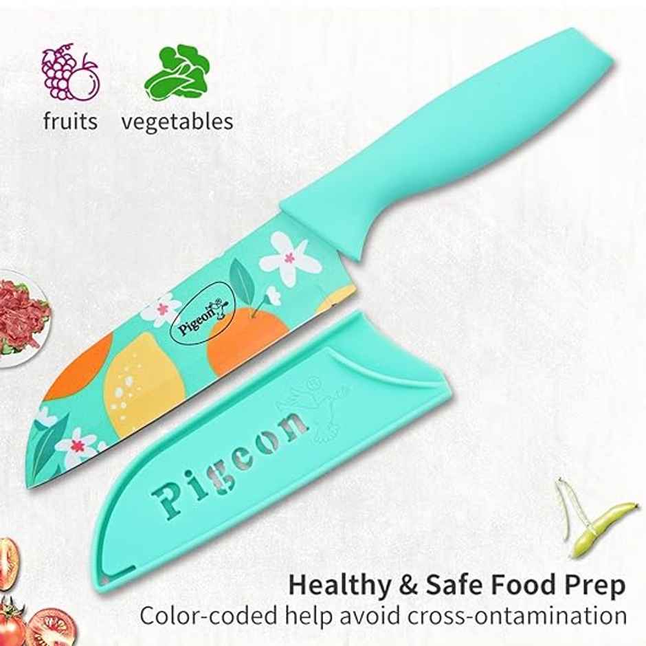 Pigeon Edge Printed Ss Knife Set 5 Inch