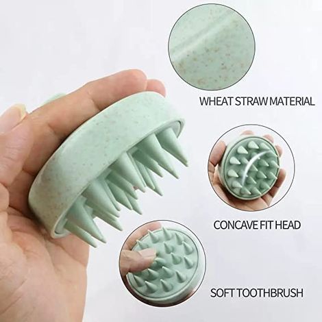 Bronson Professional Hair Scalp Massager And Shampoo Brush (Color May Very)