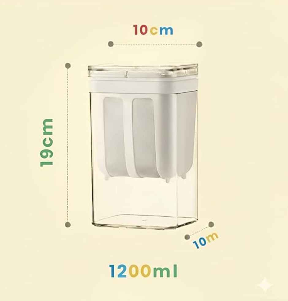 Daluci Greek Yogurt & Hung Curd Maker - 1.2 L | Mesh Strainer Box with Lid