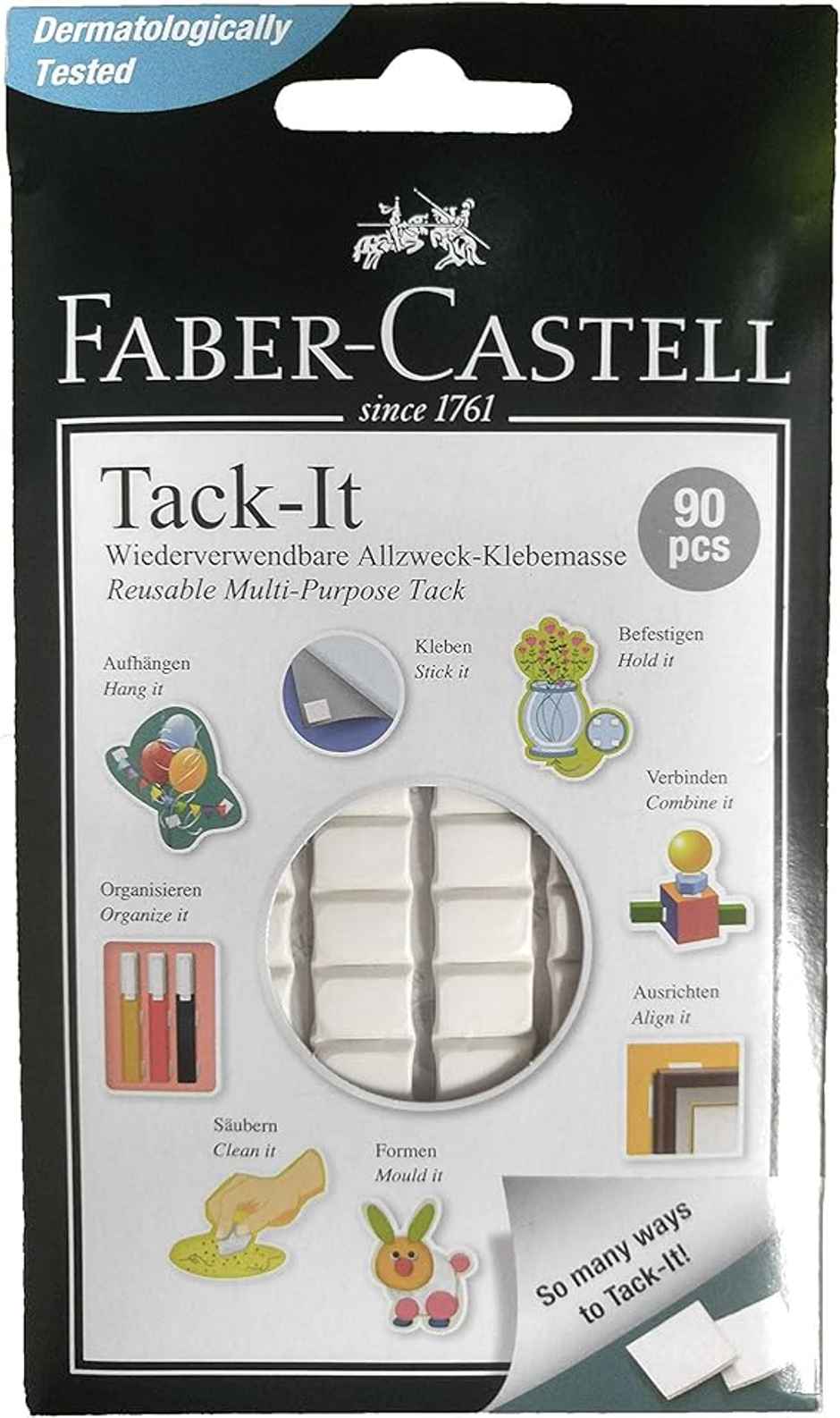 Faber-Castell 589150 Adhesive Tack-It | White