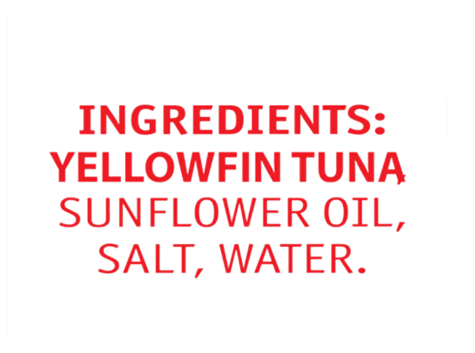 Tasty Nibbles White Meat Tuna Chunks In Sunflower Oil