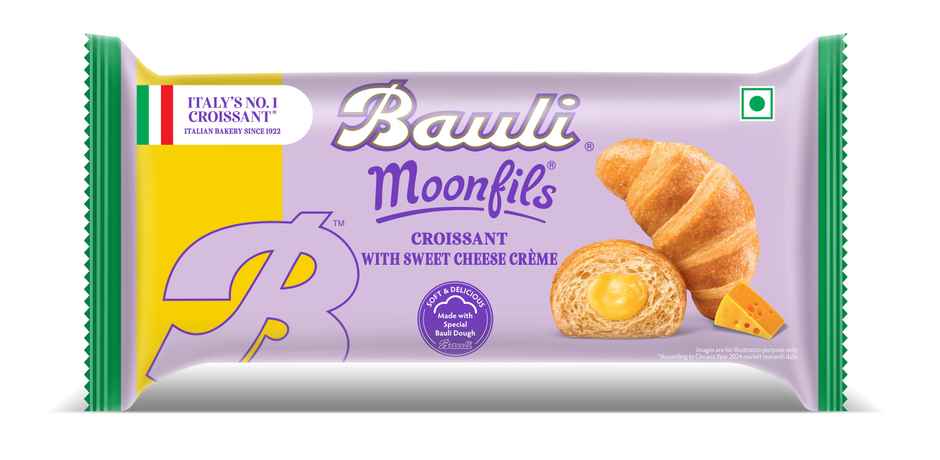 Bauli Moonfils Croissant Sweet Cheese | Veg| Combo