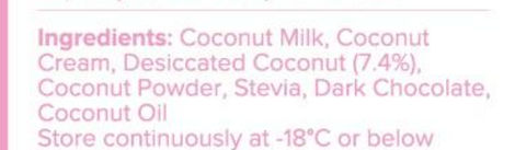 MINUS THIRTY Coconut Mini Stick Vegan & Sugar Free