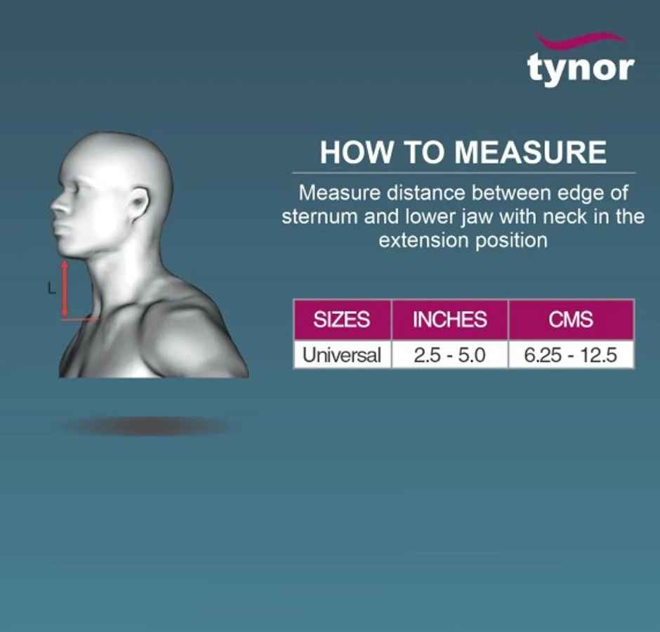 Tynor Cervical Pillow Regular Grey Universal