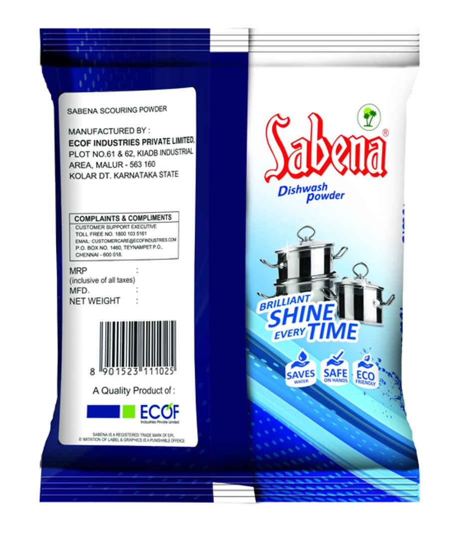 Sabena Lime & Aloevera Dishwash Powder