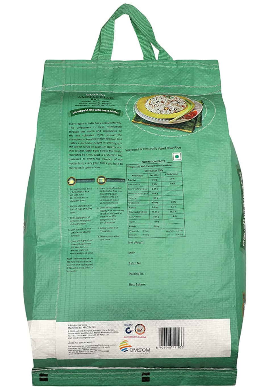 Omsom Ambemohar Rice