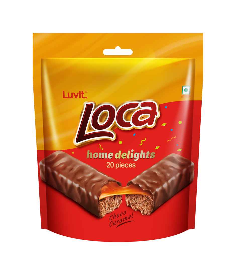 Luvit Loca Home Delights Choco Caramel Bar