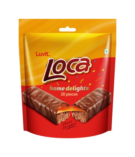 Luvit Loca Home Delights Choco Caramel Bar