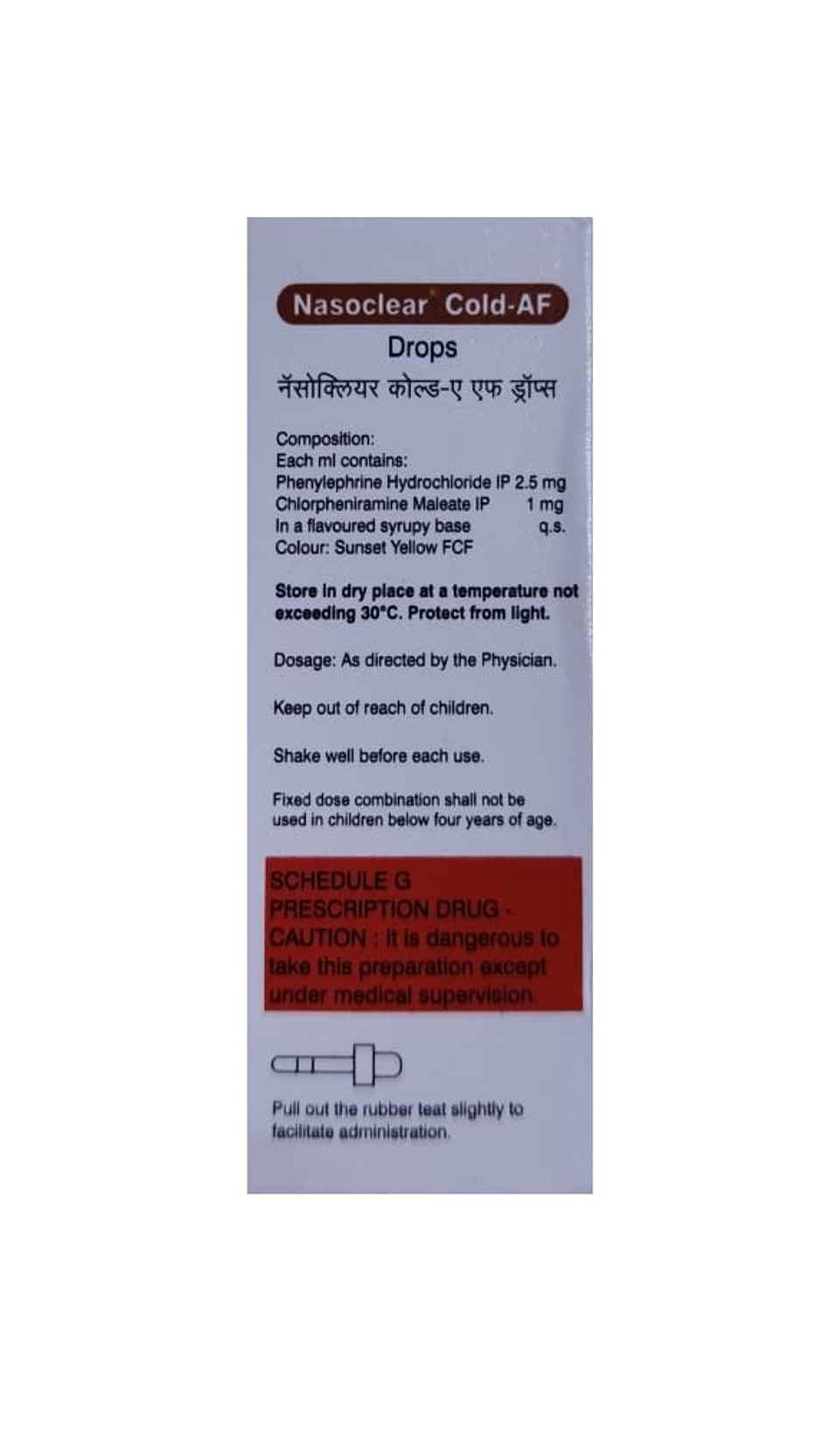 Nasoclear Cold-AF Oral Drop