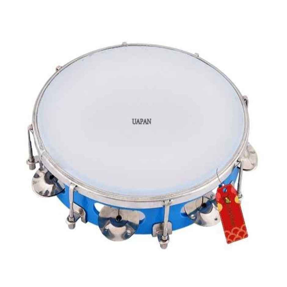 Uapan Fiber Dafli 7 Inch Blue Tambourine