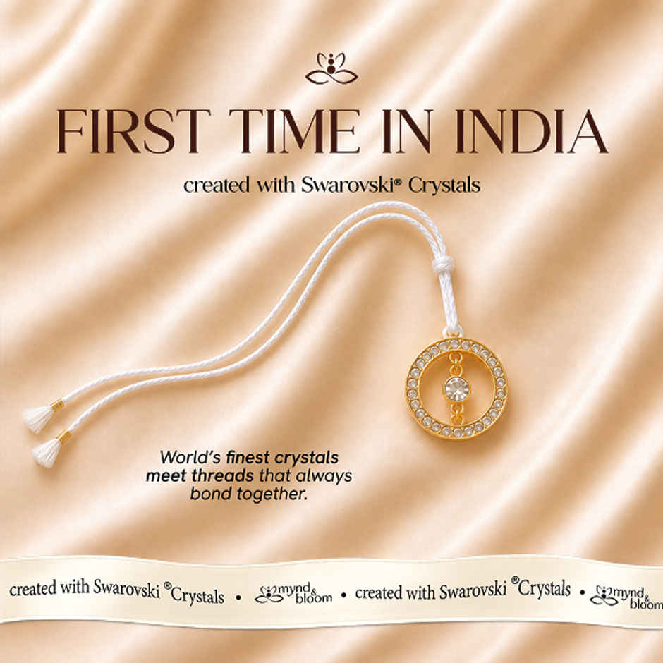 Created with Swarovski Crystals | The Circle of Life | Carat Gold Plating
