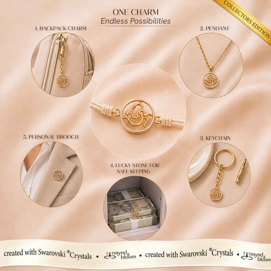 Created with Swarovski Crystals | Collectors Edition-Ganesha | Carat Gold and True Silver Plating