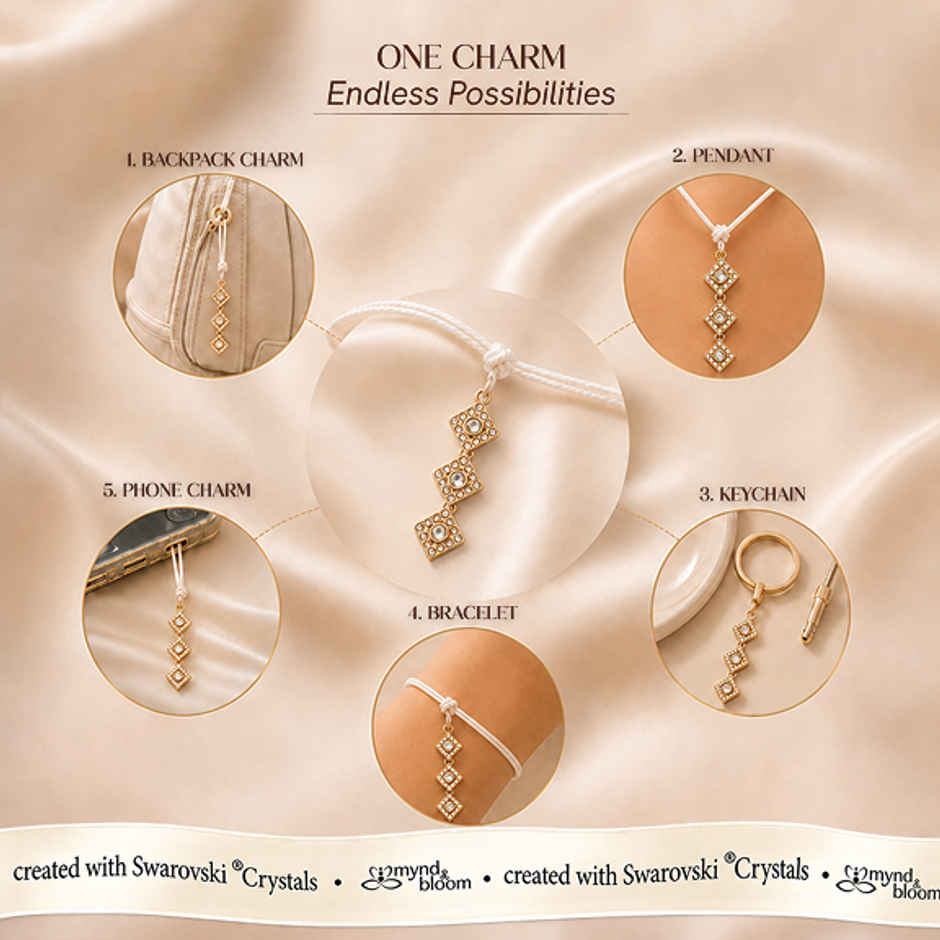 Created with Swarovski Crystals | The Diamond Dangle | Carat Gold Plating