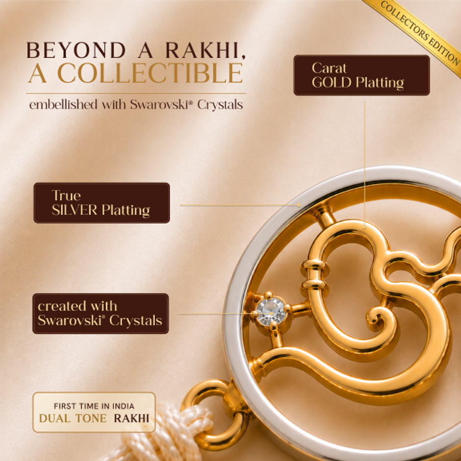 Created with Swarovski Crystals | Collectors Edition-Ganesha | Carat Gold and True Silver Plating