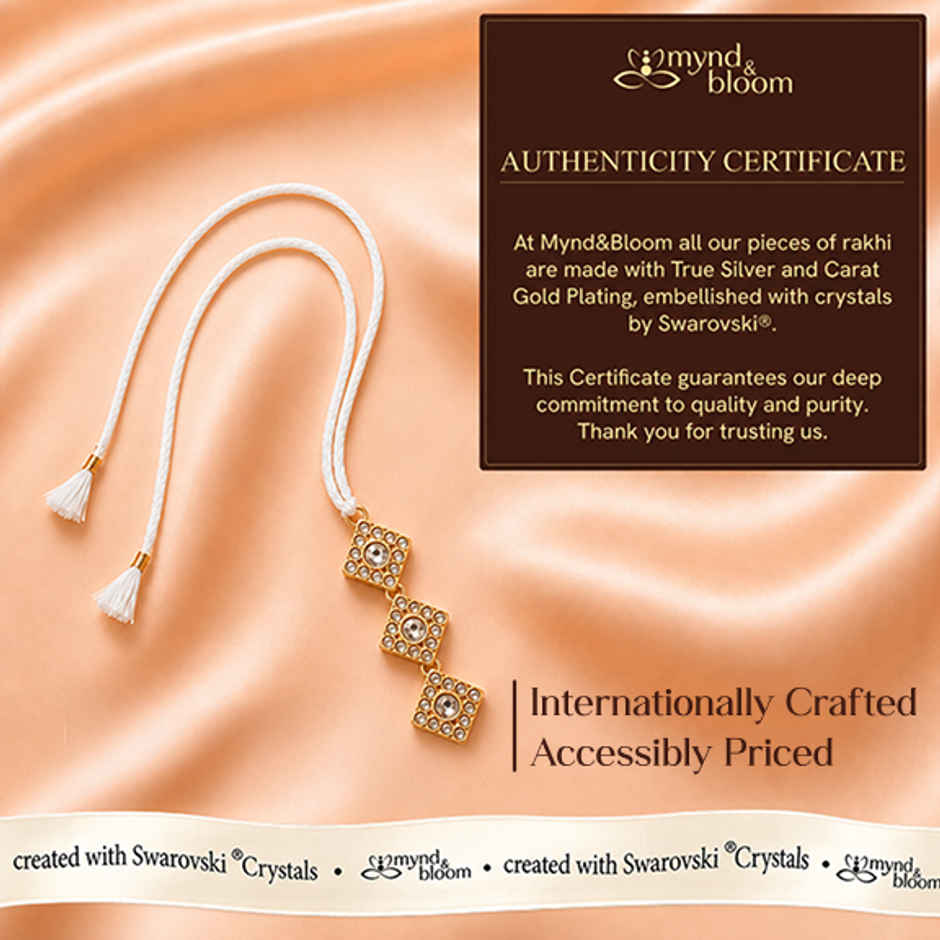 Created with Swarovski Crystals | The Diamond Dangle | Carat Gold Plating