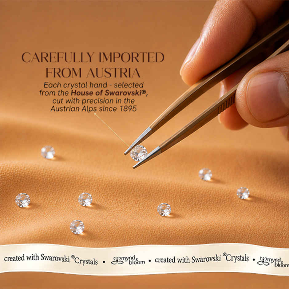 Created with Swarovski Crystals | The Circle of Life | Carat Gold Plating