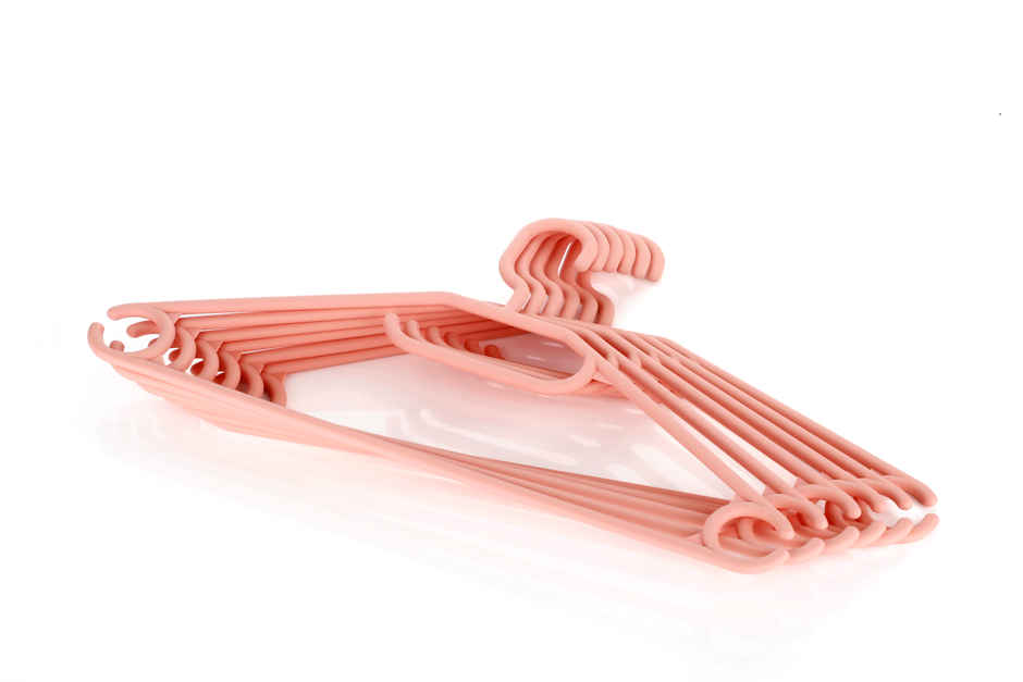 PROHOUSE Velvet Cloth Hanger | Multicolour