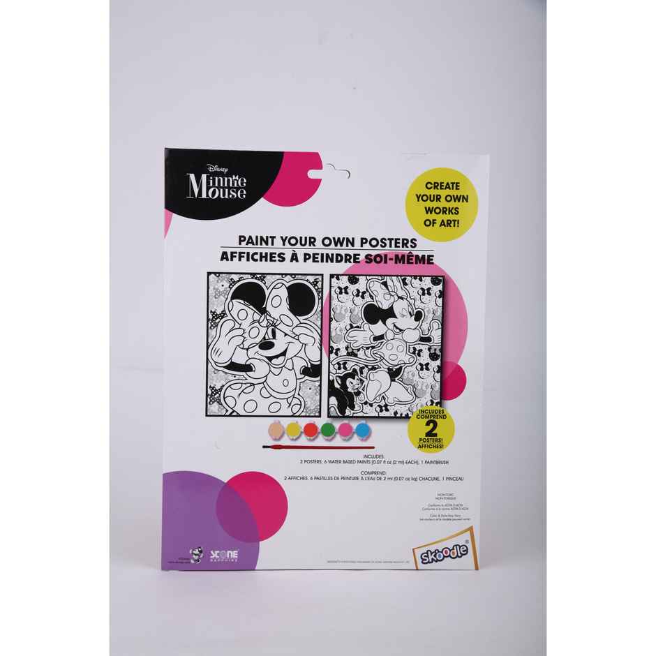 Hamleys Minnie Paint Your Own Posters