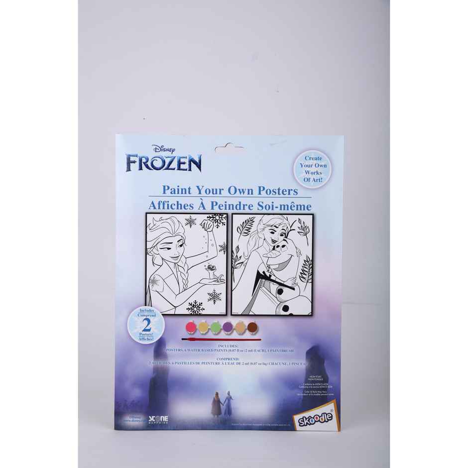 Hamleys Frozen Paint Your Own Posters