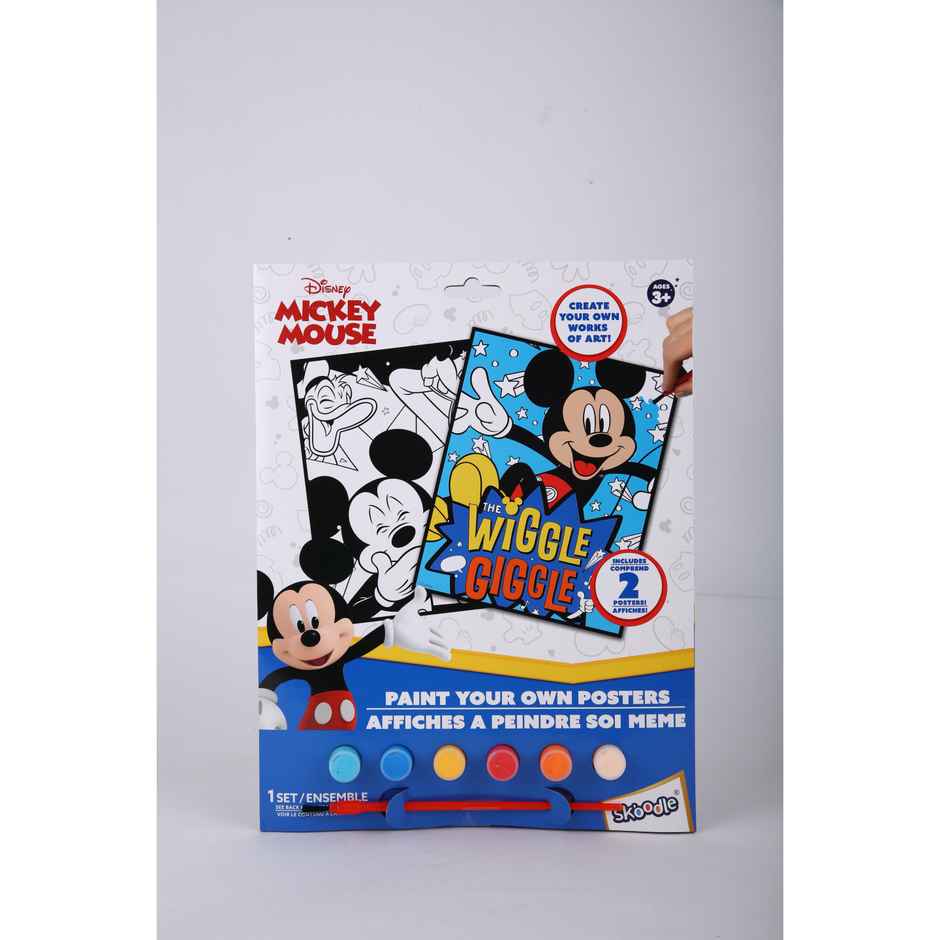 Hamleys Mickey Paint Your Own Posters