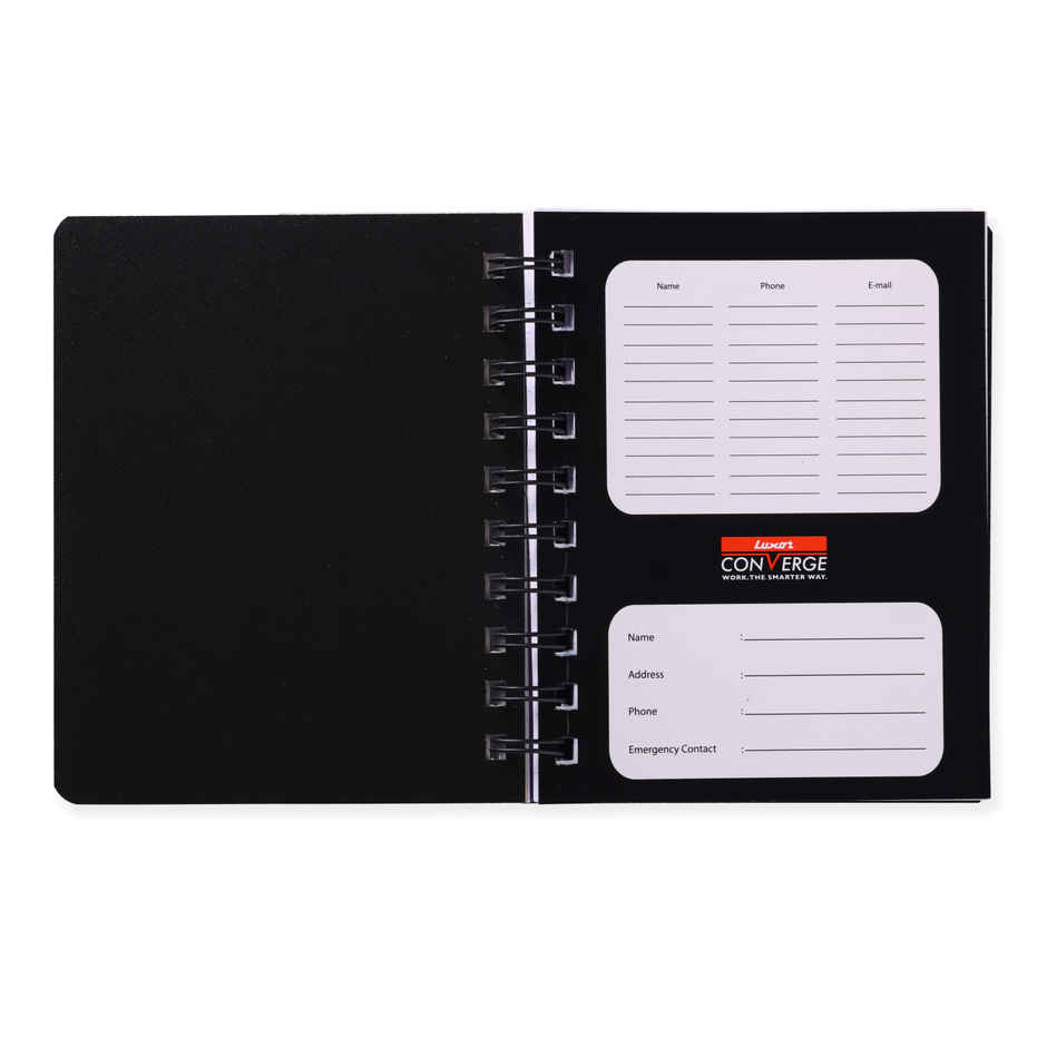Luxor Single Subject Notebook | 70 GSM | Single Ruled | Pages 160 | 10.8 x 14 cm