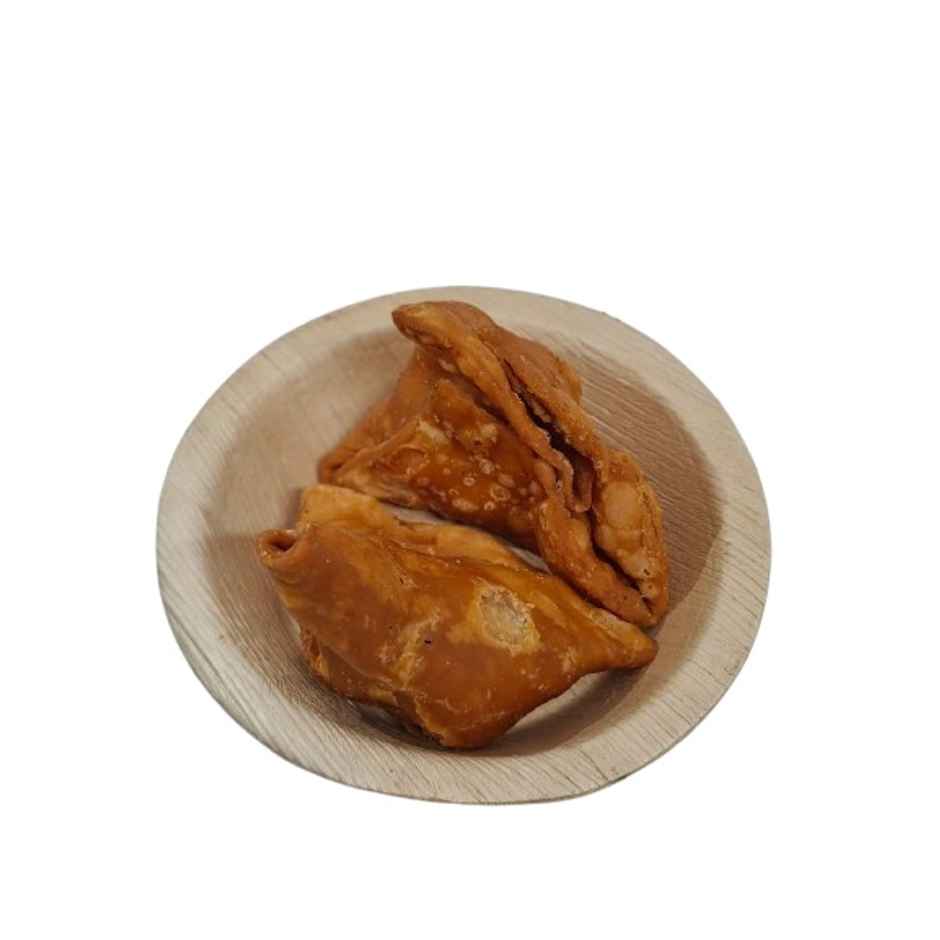 Disposable Palm Round Plate | 6 inch | Pack of 10 | Antzco