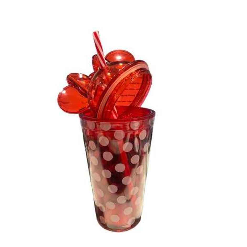 Striders 3D Lid Straw Tumbler Minnie Mouse | 535 ml
