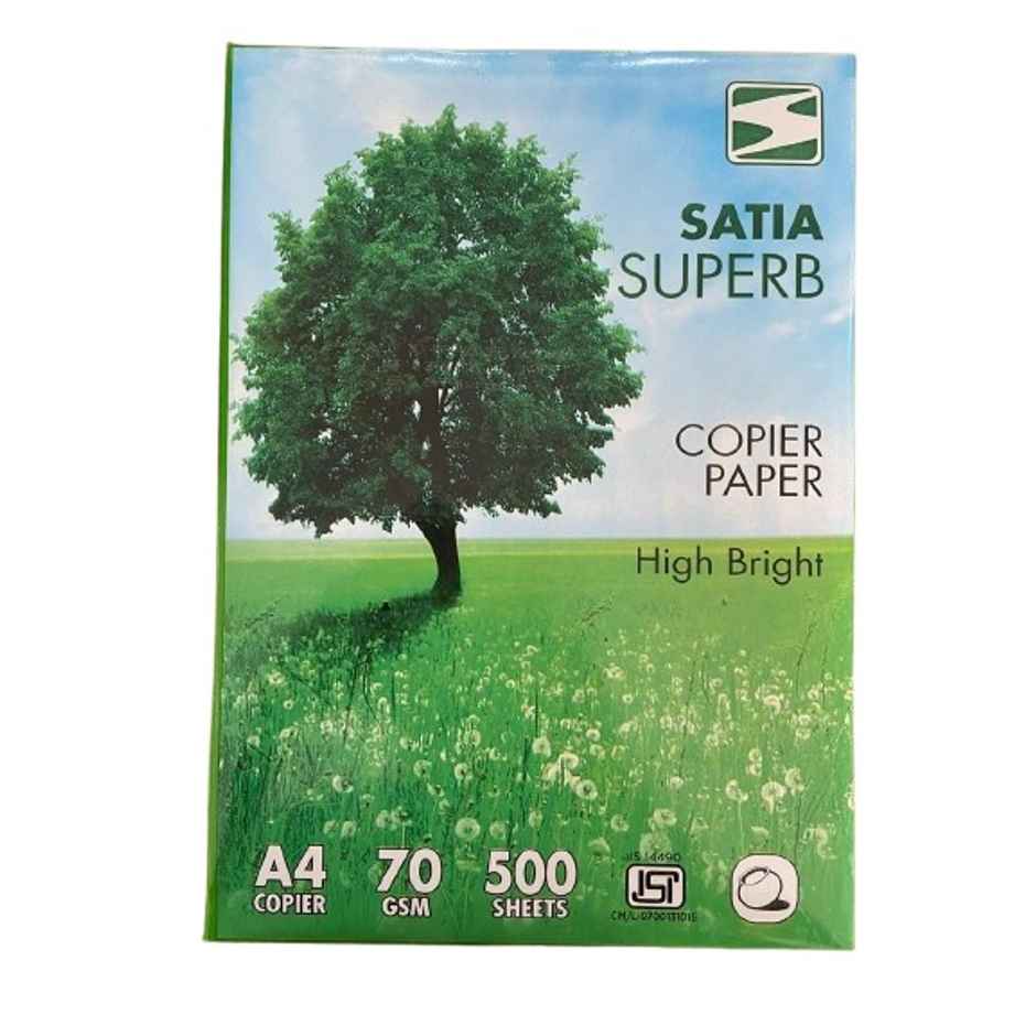 Satia A4 Copier Paper 70 Gsm, 500 Sheets