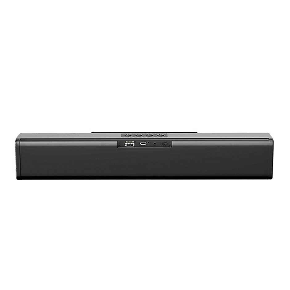 UBON SP-80 16W Bluetooth Soundbar with 10hr Playtime, 2000 mAh Battery, BT V5.3, Type C (Black)