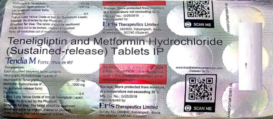 Tendia M Forte Tablet SR