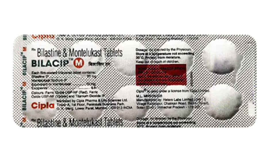 Bilacip M Tablet