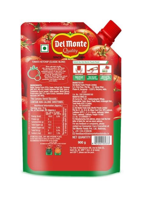 Del Monte Classic Blend Tomato Ketchup