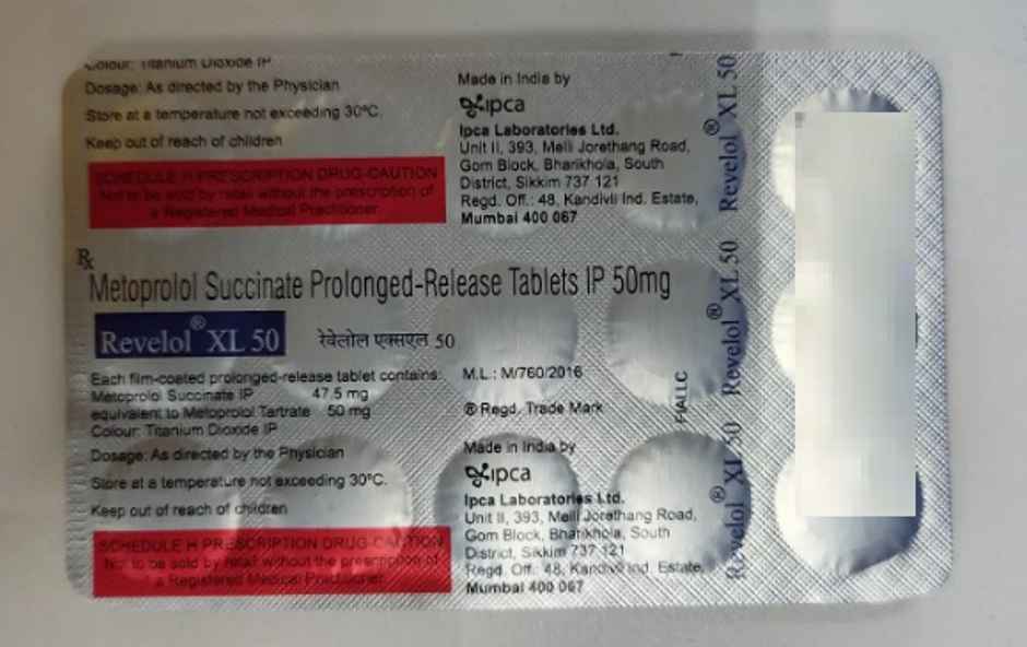 Revelol XL 50 Tablet PR