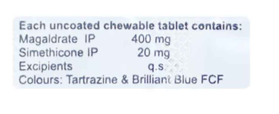 Ulgel Saunf Flavour Tablet