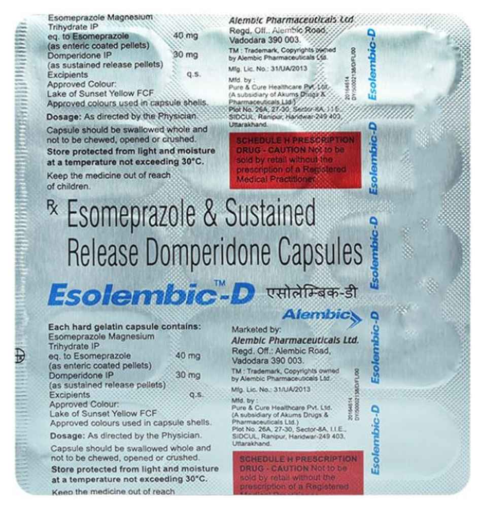 Esolembic-D Capsule SR