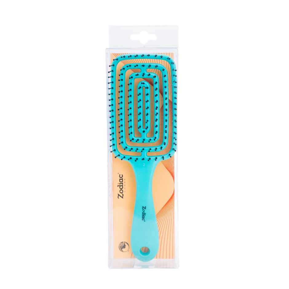 Zodiac Paddle Pop Hair Brush | Mystic Green